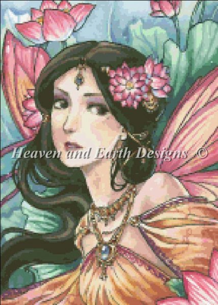 Lotus Fairy - Quick Stitch