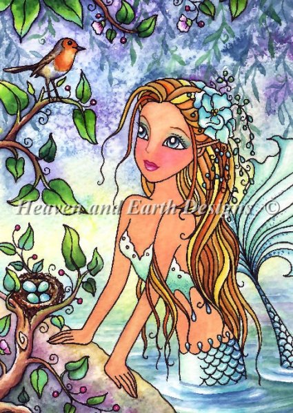 Robin Blue Mermaid