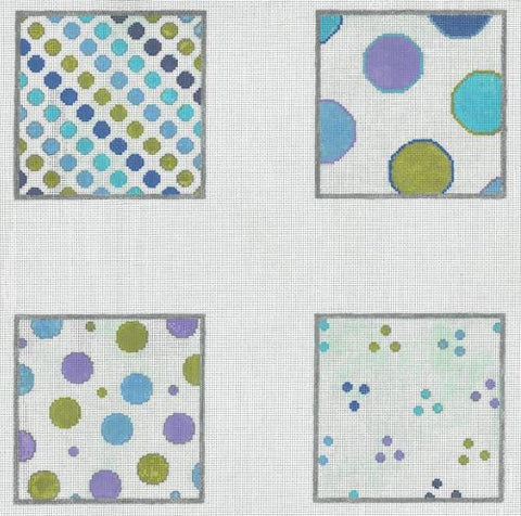 Pastel Dots Coaster Set