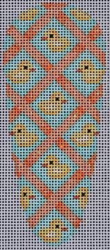 Chicks/Diagonal Weave Carrot