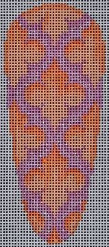 Quatrefoil/Pink Carrot 