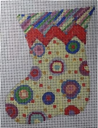 Stocking w/Circles