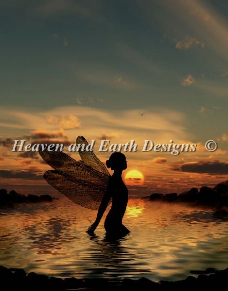 Fairy at Sunset