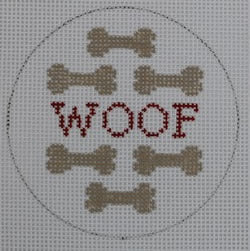 Woof w/Dog Bones