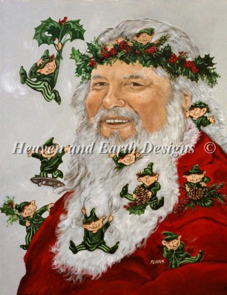 Santa and His Helpers