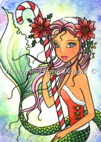 North Pole Mermaid - Quick Stitch
