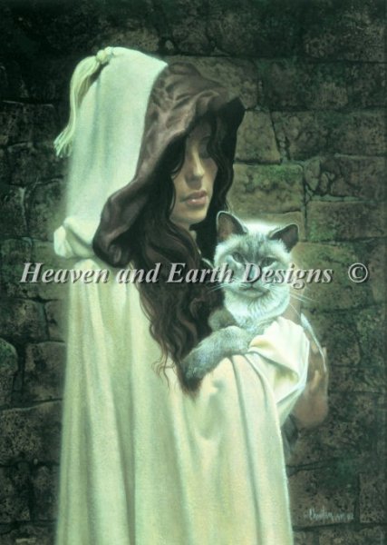 Sorceress with Familiar