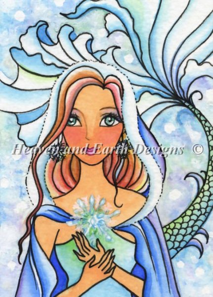 Snowflake Mermaid - Quick Stitch