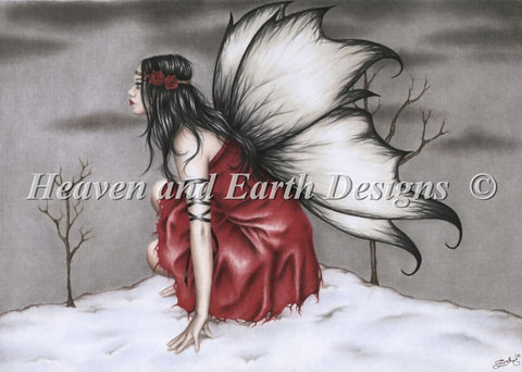 Red Winter Fairy