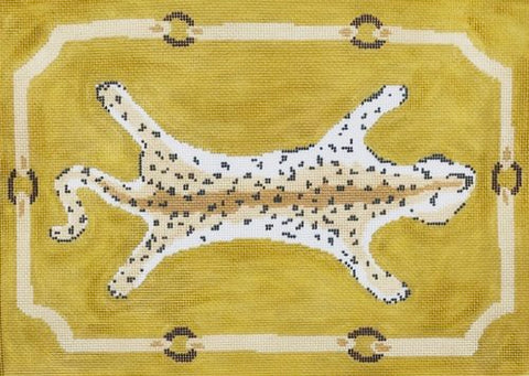 Leopard on Yellow