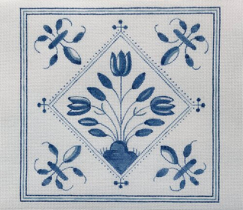 Tulips and Fleur de Lis