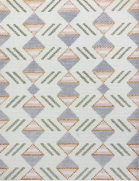 Geometric Series - Pink and Gray