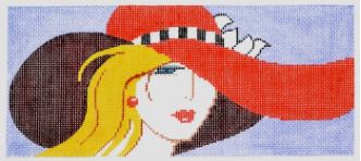Lady w/Red Hat