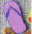 Purple Flip Flop