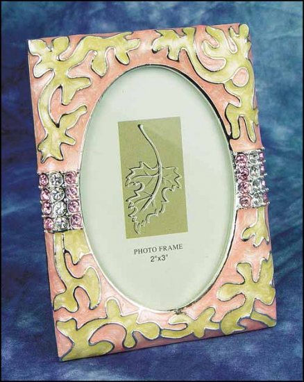 Decorative Frame - Peach Enamel Frame