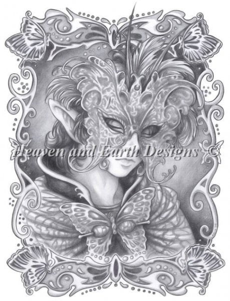 Masquerade Winged Grace - Adele Lorienne