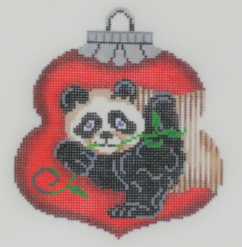 Panda on Red