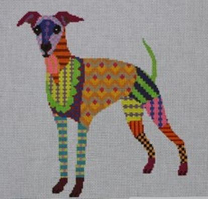 Colorful Greyhound
