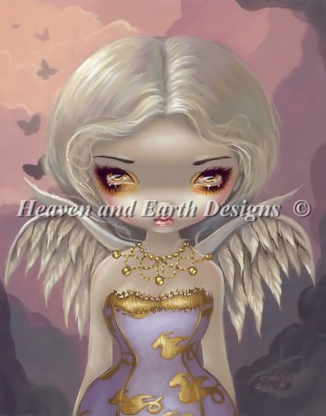 Angel In Lilac - Quick Stitch