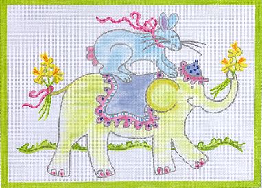 Bunny Riding on Elephant