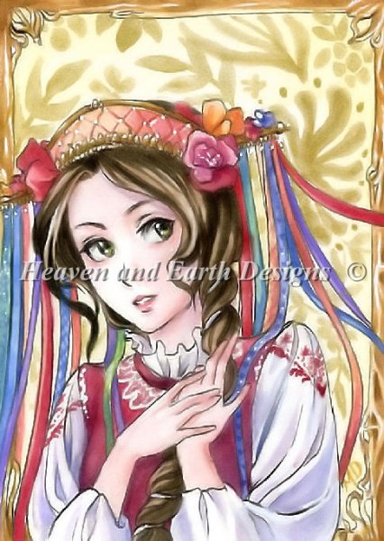 Slavic Girl - Quick Stitch