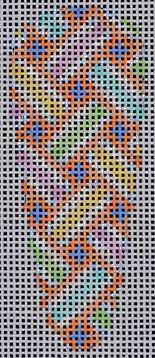 Diagonal Woven Stripes Baby Carrot   