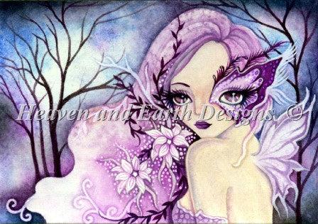 Mauve Mask - Quick Stitch