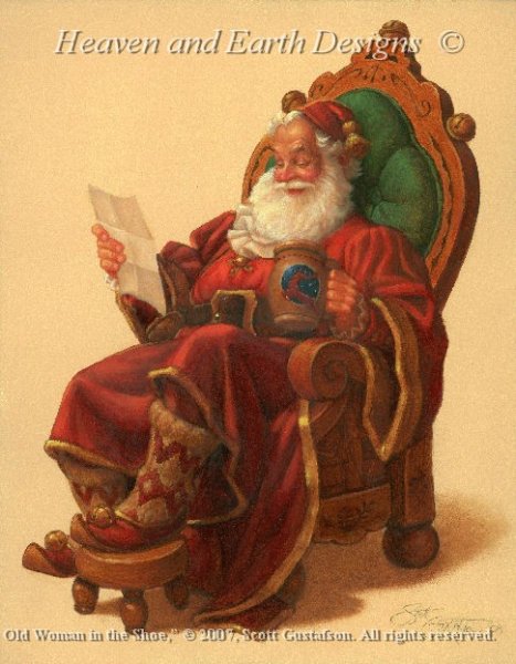 St. Nicholas in His Chair