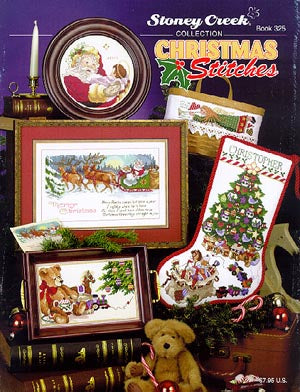Christmas Stitches 2003 Santa Plate