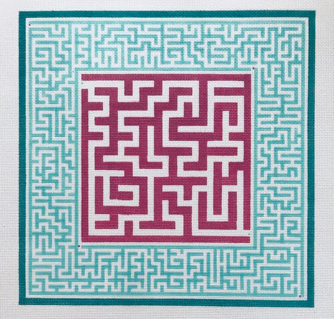 Pink Center Maze