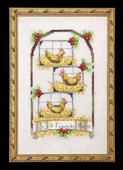 Three French Hens - Twelve Days of Christmas