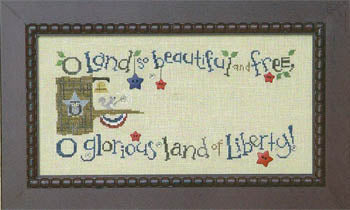 Patriotic Branch - Liberty Belle Squirrel