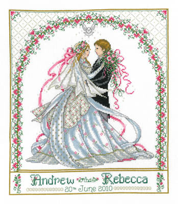 Rose Bower Wedding Sampler