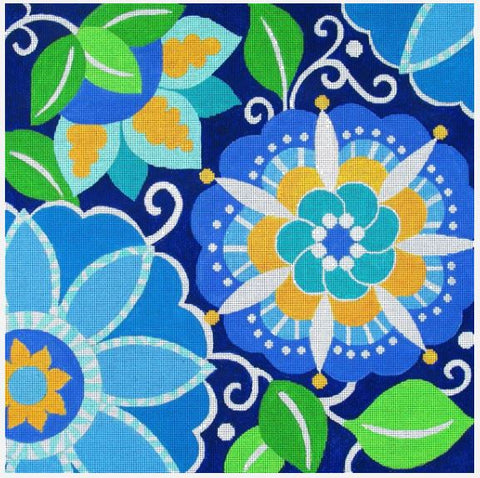 Blue Pinwheel Small