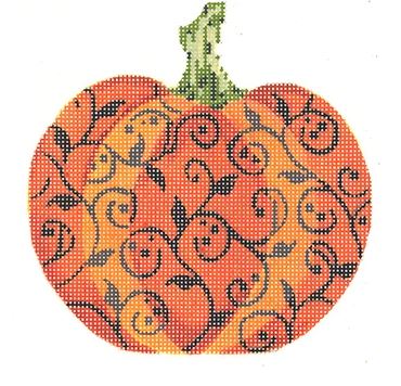 Halloween Scroll Pumpkin