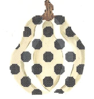 Black Polka Dot Gourd