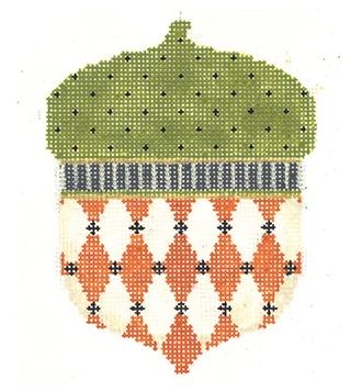 Orange Harlequin Acorn