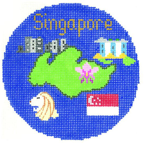 Singapore Ornament