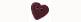 Plum Heart (Tiny) button