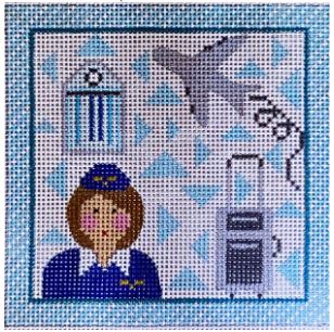 Flight Attendant Square