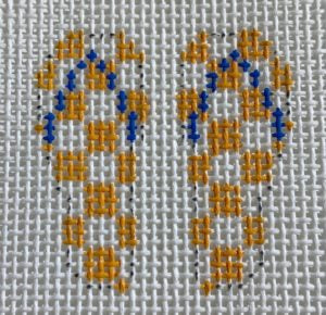 Mini - Orange Flip Flops