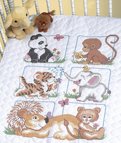 Animal Babes Quilt (Sunset)