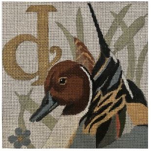 Golden Letters - D for Duck