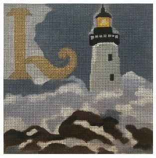 Golden Letters - L for Lighthouse