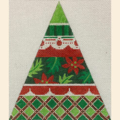 Small Christmas Pattern Tree Shape