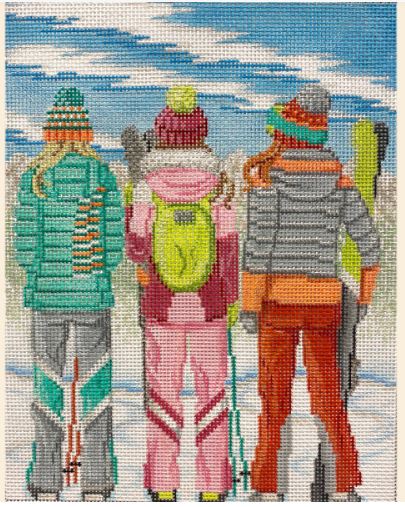 Three Girls in Winter