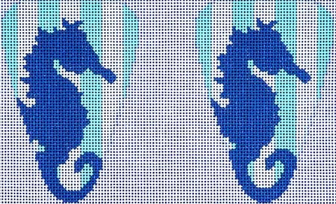 Seahorse Stencil Scissor Case