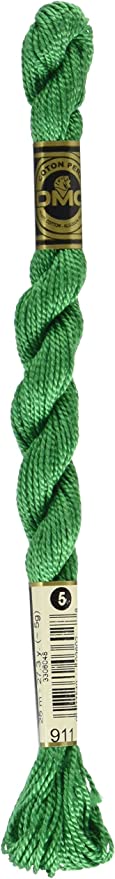 911 Green - DMC Pearl Cotton Skeins Size 5