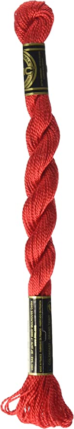 666 Red - DMC Pearl Cotton Skeins Size 5