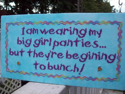 Panties With An Attitude